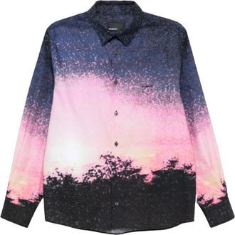 Rassvet Sunrise Shirt Woven - Heren - Casual Overhemden - Veelkleurig - XL - Overhemden