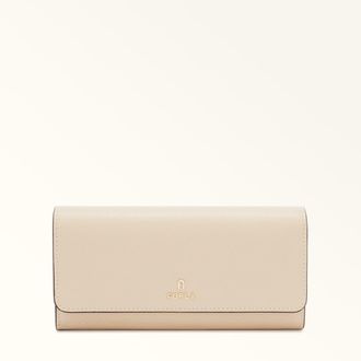 Furla Camelia Portafoglio Continental Ballerina I Rosa Pelle Stampata Donna