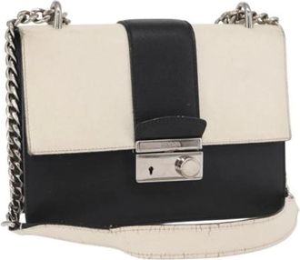 Prada Pre-owned Shoulder Bags, female, Multicolor, Size: ONE SIZE Pre-owned Vintage Shoulder Bag