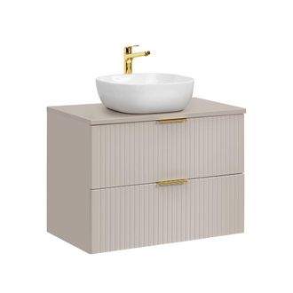 Petits Meubles Mueble lavabo estratificado Beige