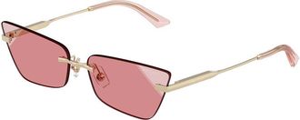 Jimmy Choo London JC4012 300620 Womens Sunglasses Gold Size 60