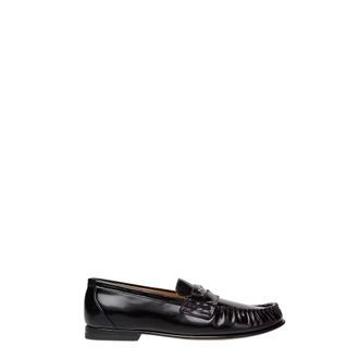 Fendi Schoenen, Dames, Zwart, 38 EU, Loafers H26
