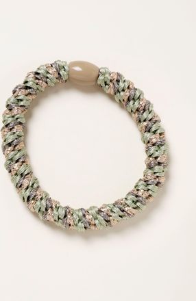 Fat Face FatFace Light Green Twist Hair Tie