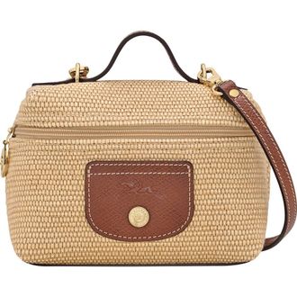 Longchamp Extra Small Le Panier Pliage Crossbody Bag in Brown at Nordstrom