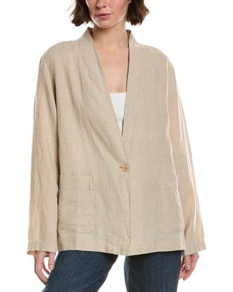 Eileen Fisher Button Jacket