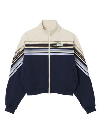 Lacoste Sweater met logopatch - Blauw