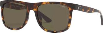 Coach Mens HC8367U-51203-57 HC8367U 57 51203 Fashion Sunglasses - Brown - One Size