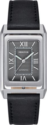 Heritor Esteban Mens Leather Band Watch