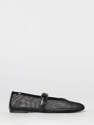 Stuart Weitzman Ballerina in nylon a rete