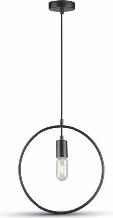 Trade Shop Trade Shop Traesio - Trade Shop - Metal Lampadario Con Tondo Cerk a Sospension Design Moderno 7322