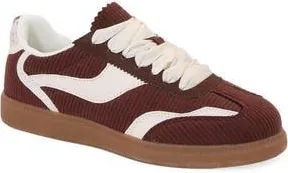 Berness Corduroy Lace Up Sneaker in Brown at Nordstrom Rack, Size 11