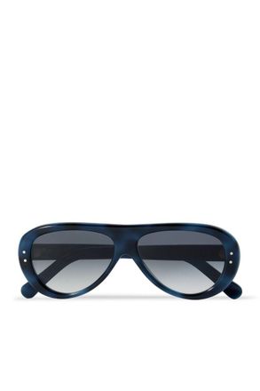 Mr P. + Cubitts Ischia Aviator-Style Acetate Sunglasses