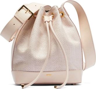N&deg;21 Bucket Bag - Dames - Schoudertassen - Beige - ONE Size - Leer - Tassen