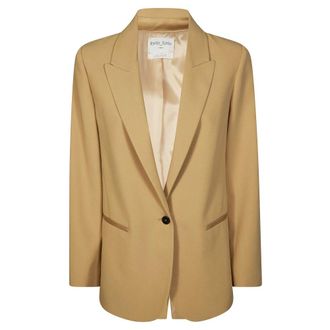 Forte_Forte Blazers, female, Yellow, Size: XS Giacca Satin