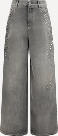 Golden Goose Melody stud degraded Jeans Female 27