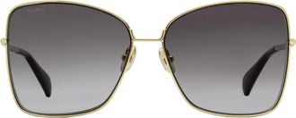 Max Mara MM0097 Sunglasses - Gold