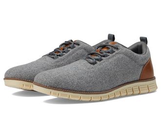 Deer Stags Status Mens Lace-up Boots Grey/Luggage : 10.5 W, Polyester