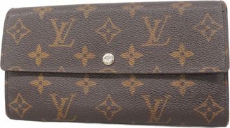 Louis Vuitton Brown Long Wallet (Bi-Fold) (Pre-Owned)