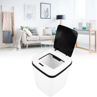 Infinite Intelligenter M&uuml;lleimer Mit Gro&szlig;em Fassungsverm&ouml;gen, Led-beleuchtung Und Bewegungssensor, Automatischer M&uuml;lleimer F&uuml;r Zuhause, Modell L