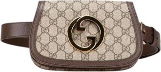Gucci Pre-owned Belt Bags, female, Brown, Size: ONE SIZE Pre-owned Vintage Belt Bag