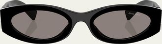 Miu Miu 54MM Oval Sunglasses