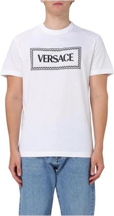 Versace Hombre, Camisetas, Blanco, Talla: S