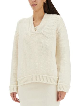 Tom Ford Alpaca Blend Sweater - Ivory