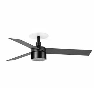 Netlighting Cruiser Recessed 106cm TEK LED Ceiling Fan Matt Black 3000K