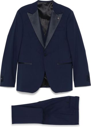 Manuel Ritz Completo monopetto - Blu