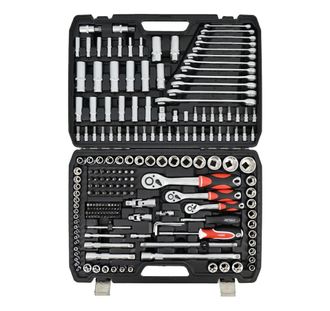 OEM Juego De Llaves Awtools 216 Piezas 123814 L&iacute;nea Negra