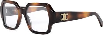 Celine Cl 50131I Triomphe Large Brillen - Dames - Brillen - Bruin - 52 MM - Accessoires