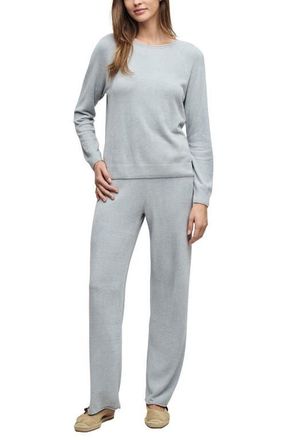 Barefoot Dreams CozyChic Ultra Lite Jersey Pajamas in Frost at Nordstrom, Size X-Small
