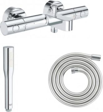 GROHE Mezclador De Ba&ntilde;o-ducha Precision Get Con Teleducha Vitalio Get Stick 1jet Y Flexo De 200cm