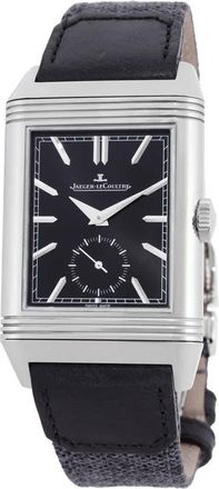 Jaeger-LeCoultre Reverso Tribute Duoface Hand Wind Day-Night Mens Watch Q398847J