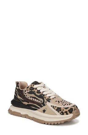 Blowfish Leo Sneaker in Leopard Multi Faux Suede at Nordstrom Rack, Size 11