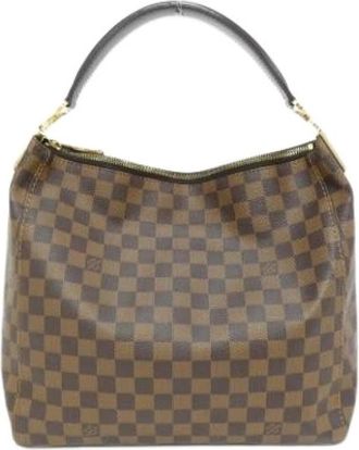 Louis Vuitton Pre-owned Shoulder Bags, female, Brown, Size: ONE SIZE Pre-owned Canvas Shoulder Bag