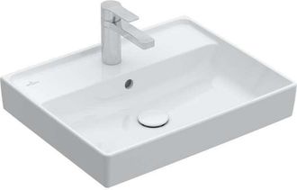 Villeroy & Boch Villeroy&boch - Lavabo Collaro, 600 X 465 Mm, Con Rebosadero, Sin