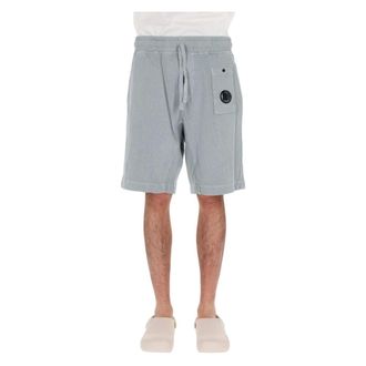 C.P. Company Casual Shorts, male, Blue, Size: L Jogging Bermuda