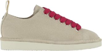Panchic Fog-Coloured Suede Upper Sneakers