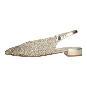 Notre-V Pointed Toe Slingbacks - Dames - Schoenen - Geel - Maat: 38 EU