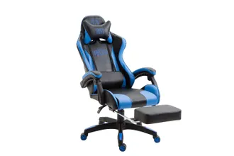 Clp Clp - Poltrona Gaming Ignite In Similpelle Nero/blu