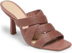 Cinq &agrave; Sept Dina Strappy Sandal in Brown at Nordstrom Rack, Size 7.5Us / 37.5Eu