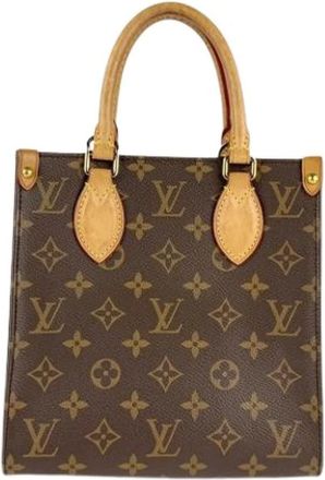 Louis Vuitton Pre-owned Handbags, female, Brown, Size: ONE SIZE Pre-owned Canvas Handbag