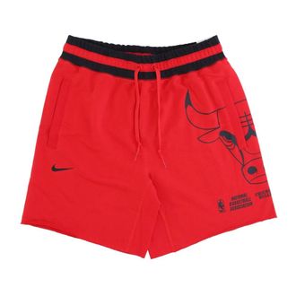 Nike Chicago Bulls Fleece Shorts - Heren - Fitness - Rood - XL - Katoen - Fitness