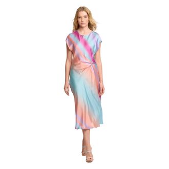 Kocca Gudelia Dress - Dames - Feestkleedjes - Veelkleurig - L - Polyester - Kleedjes
