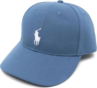 Polo Ralph Lauren Casual Cap - Heren - Petten - Blauw - ONE Size - Katoen - Accessoires