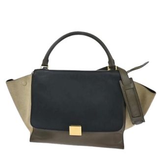 Celine Pre-owned Handbags, female, Multicolor, Size: ONE SIZE Pre-owned Trapeze Bag