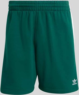 adidas Originals Regular Fit Sweatshorts mit Logo-Detail in Gruen, Gr&ouml;&szlig;e XXL