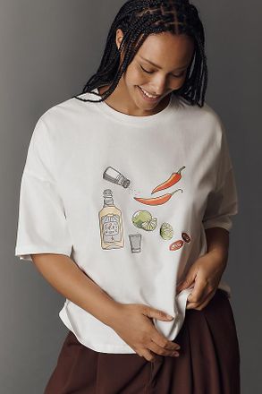 Never Fully Dressed Spicy Marg Cotton Graphic Tee