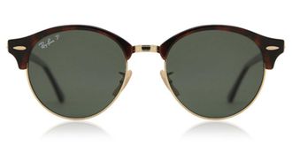 Ray-Ban RB4246 Clubround Polarized 990/58 Mens Sunglasses Tortoiseshell Size 51
